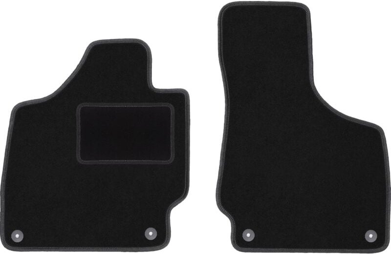 Vordere Matten schwarz für: Audi TT II 8J Cabrio, Roadster, Coupé (2006-2014)