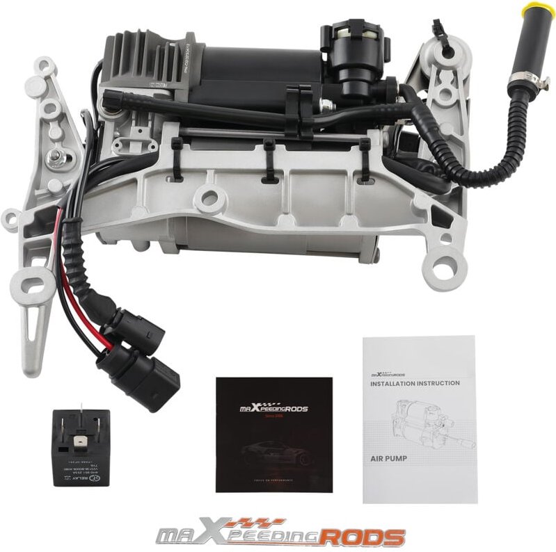 Maxpeedingrods - Kompressor Luftfederung + Halterung for vw Touareg 7LA, 7L6, 7L7 2002-2013