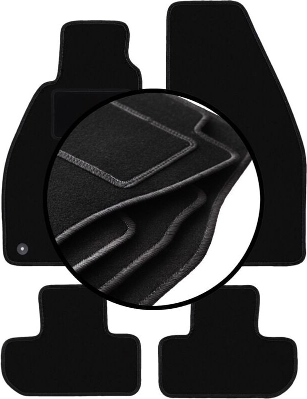 Komplettset Veloursmatten für: Alfa Romeo Spider Coupé, Cabrio (1995-2005)