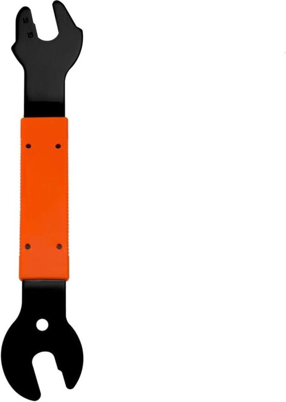 Ersandy - Fahrradpedalschlüssel, doppelseitiger Fahrradschlüssel, Reparatur- und Entfernungswerkzeug 15, 16, 17 mm für M...