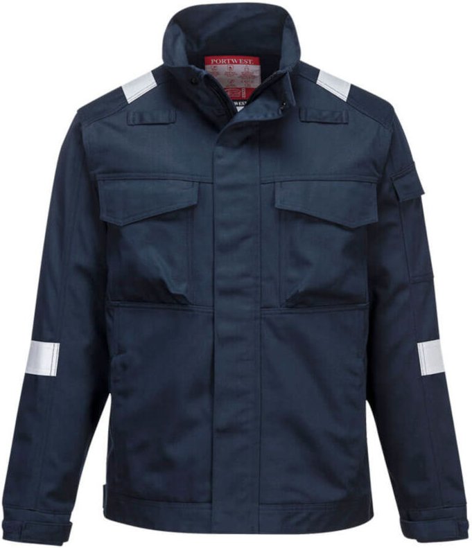 Portwest Arbeitsjacke Multinorm "Bizflame" FR68 Blau XL