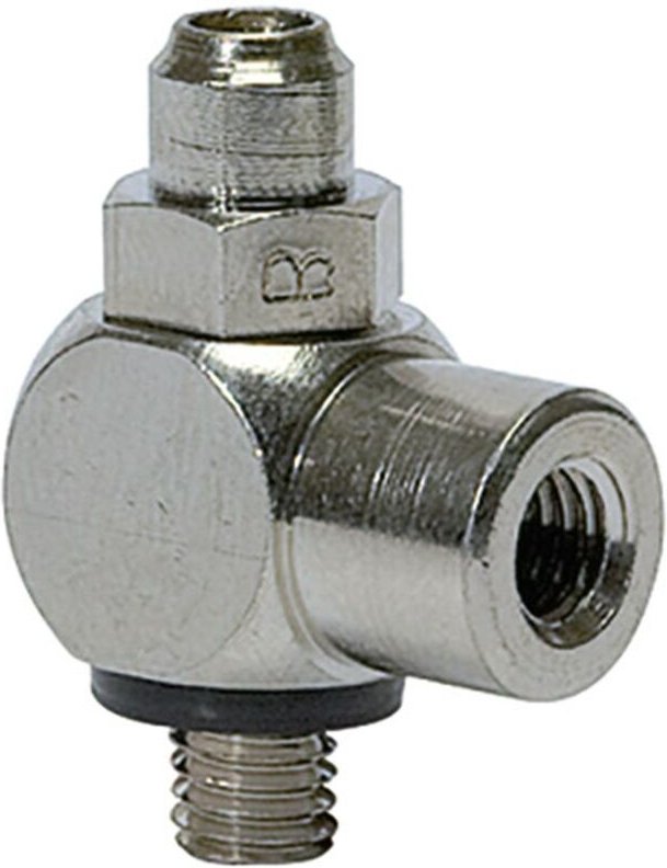 Drosselventil, Drosselung beidseitig (b), g 1/8 ig, g 1/8 - Riegler