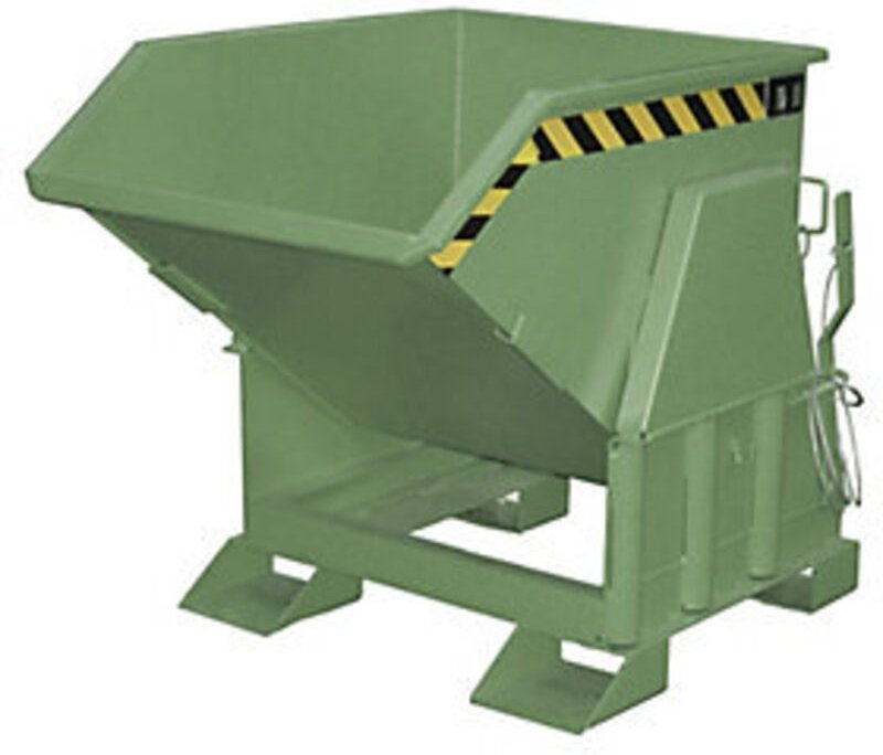 Bauer Kippbehälter BK 50, lackiert, Resedagrün