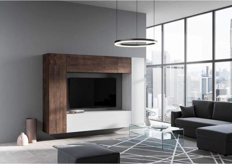 Wohnzimmerwandkomposition A06 L.254 H.173,6 P.39,2