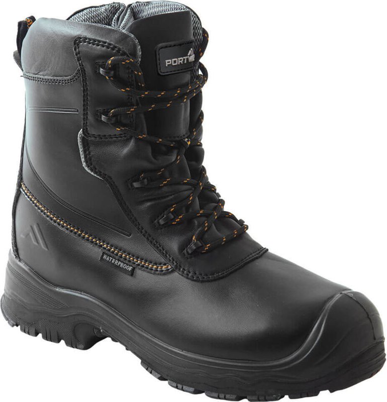 Sicherheitsstiefel Traction S3 HRO CI WR H18cm Schwarz 47