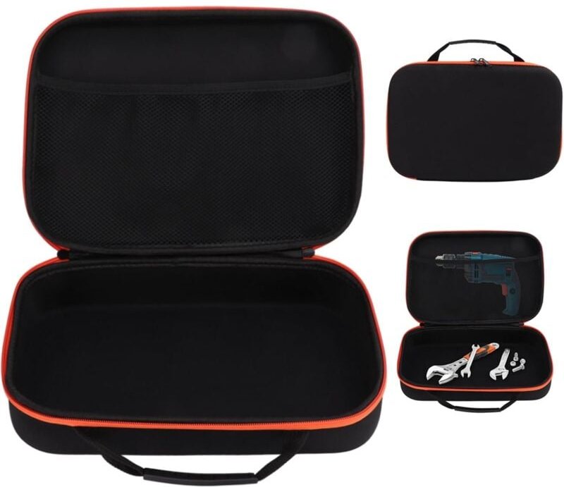 Ej.life - Werkzeugtasche, Werkzeugrucksack, Oxford-Stoff, Zubehör-Aufbewahrungskoffer, Kleiner Werkzeugkasten für Elektr...