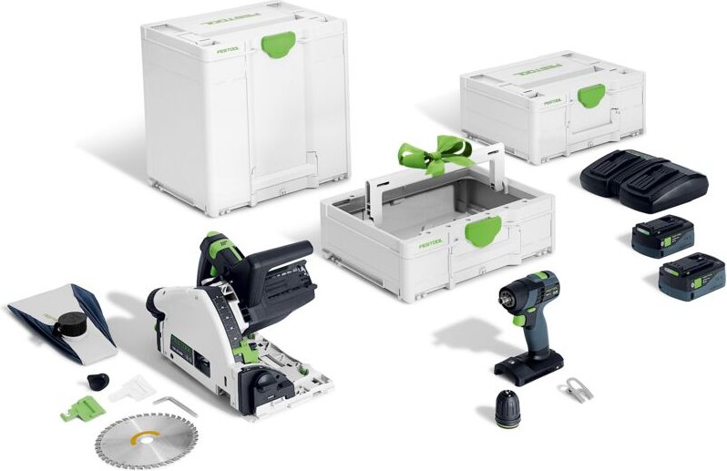 Festool - Universal Wireless Combo Kit – tsc 55 k + txs 18 + tb m 137 – 578024