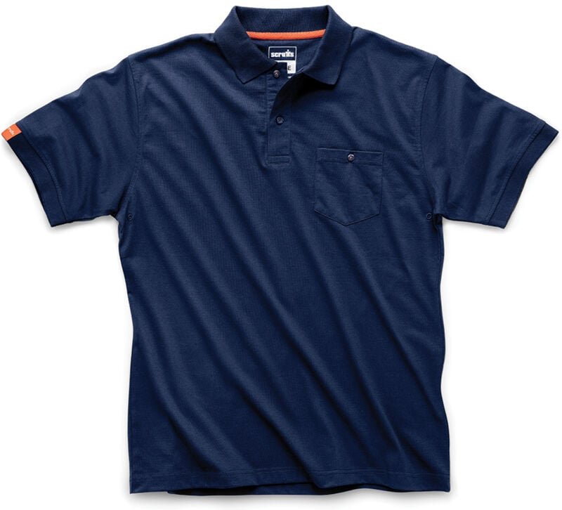 Polohemd "Eco Worker", marineblau Größe s