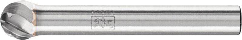 Thumbnail - PFERD TOOLS Hartmetall Hochleistungsfrässtift NON-FERROUS Kugel KUD Ø 08x07 mm Schaft-Ø 6 mm NE-Metalle