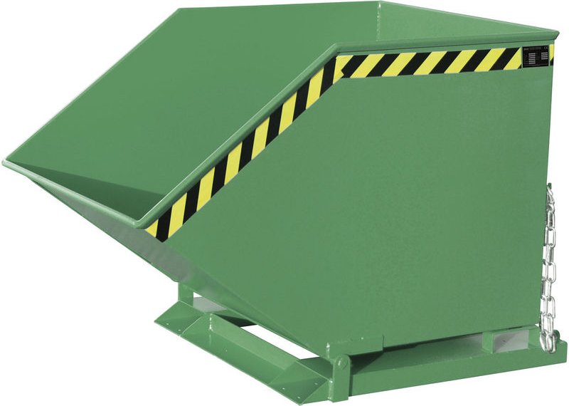 Bauer Kippmulde KK 800, lackiert, Resedagrün