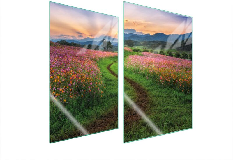 GLASSCHUTZPLATTE FÜR KÜCHENPLATTE 2x35x52