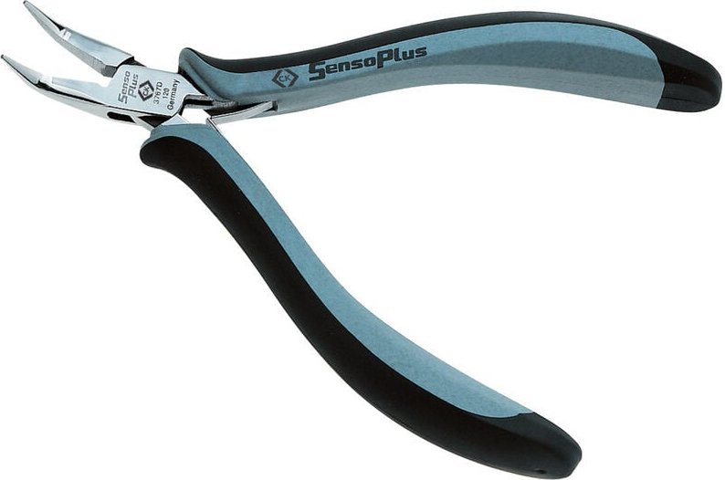 C.k T3767D 120 esd Spitzzange 45° gebogen 130 mm