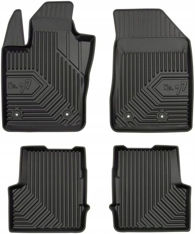 JEEP Renegade ab 2014- GUMMIMATTEN DURCH 77