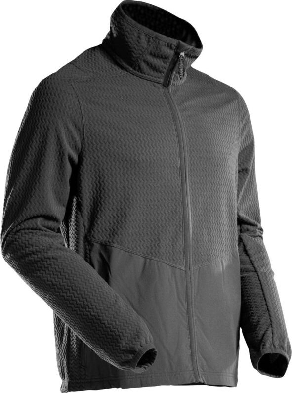 Mascot - Microfleece Pullover mit Reißverschluss Microfleecejacke Gr. s, schwarz