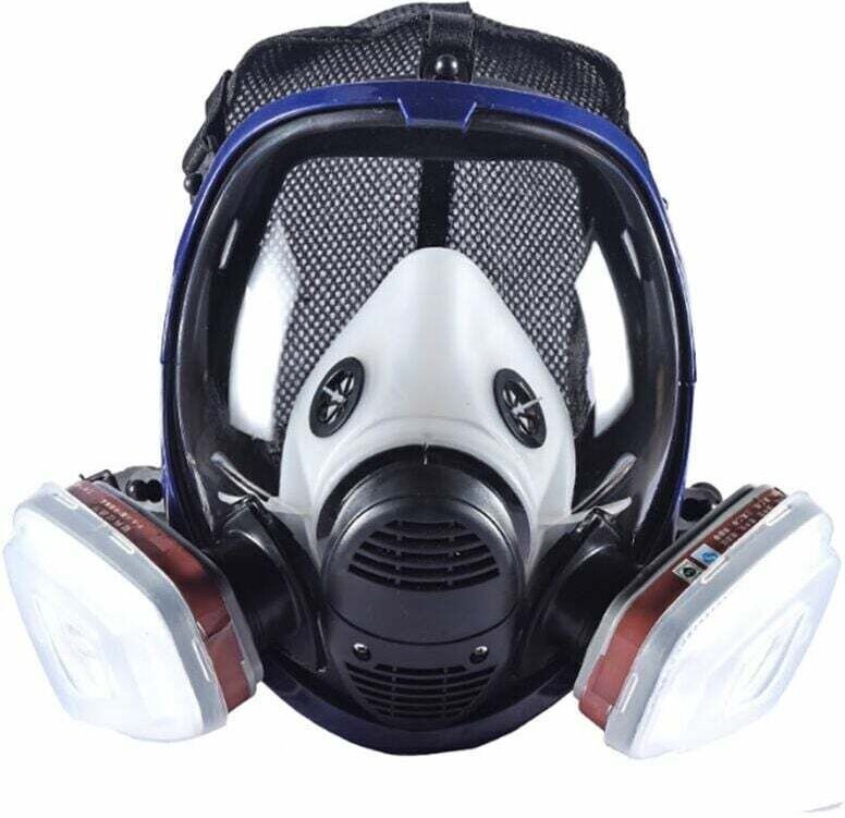 Vollgesichts-Atemschutzmasken, Farben, Chemikalien und andere Arbeitsschutzmittel