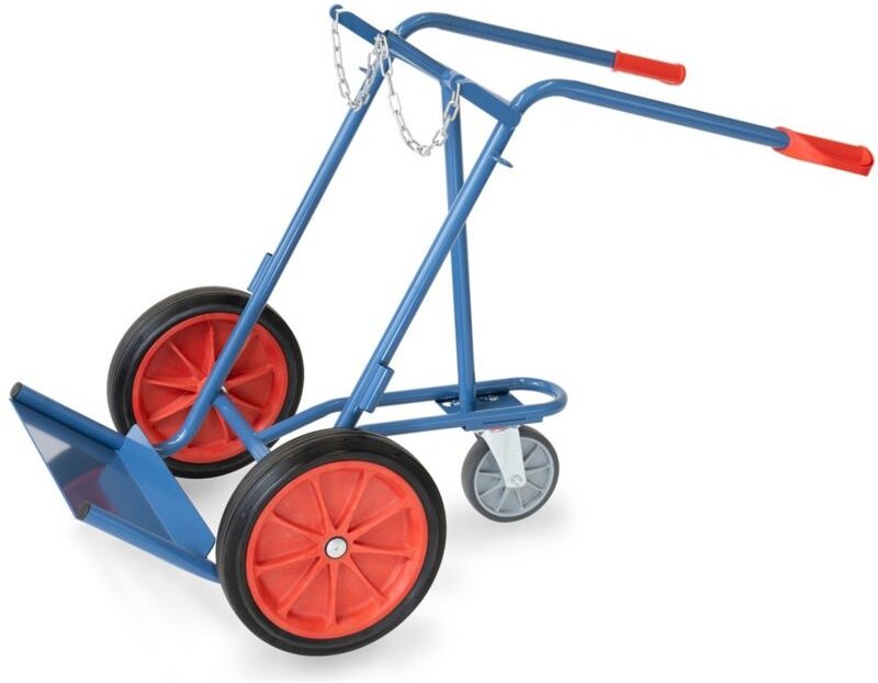 Fetra - Stahlflaschenkarre, Vollgummiräder 400 x 74 mm, Art.Nr. 51021