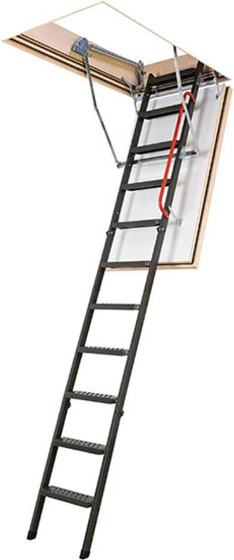 Bodentreppe 3,05m mit Brandschutz 120 min - Deckenöffnung 70x140c - LMF70140-305