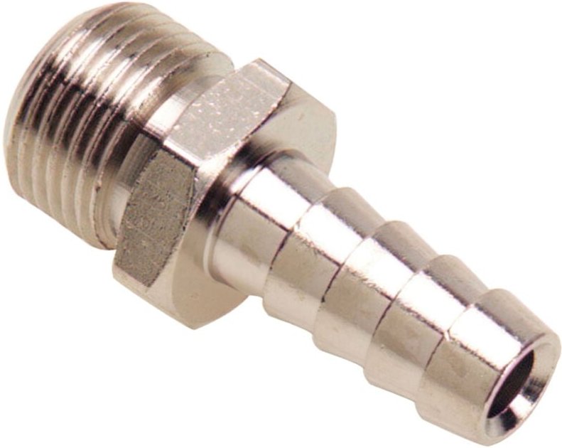 Anschlussstück mit Außengewinde und Schlauchzapfen 10 - 3/8' (Blisterverpackung 2 Stück)