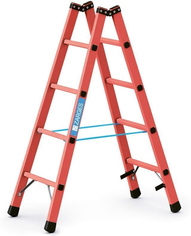 Zarges - Vollkunststoff Sprossenstehleiter efa b 41261 1,32m