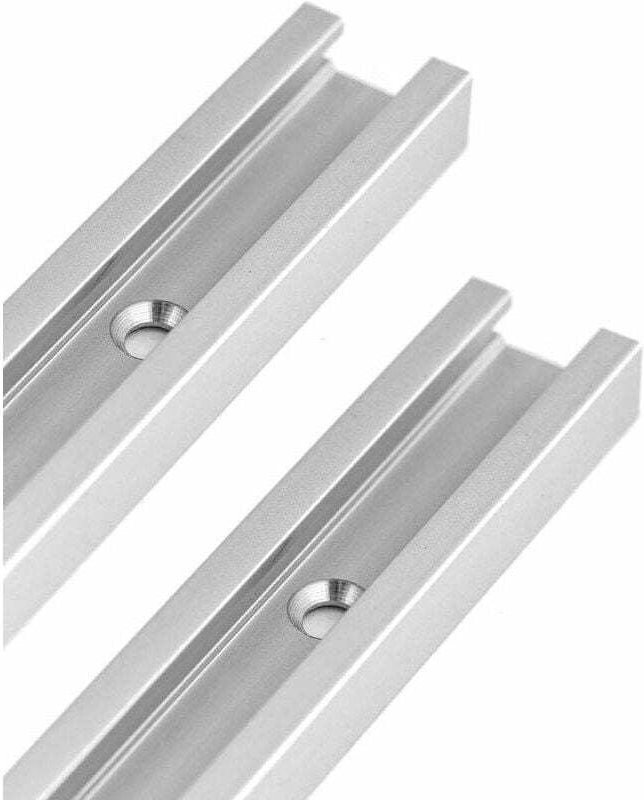 500 mm T-Schiene, T-Nut, Aluminium, T-Schiene, Gehrungsschiene für Tischsäge, Oberfräse und Holzbearbeitungswerkzeuge, 1...