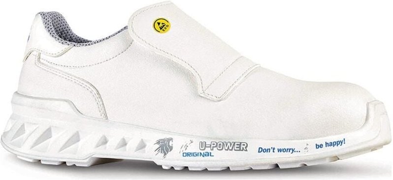 Sicherheitsschuhe niedrig LIAM S2 SRC ESD - Weiß 43