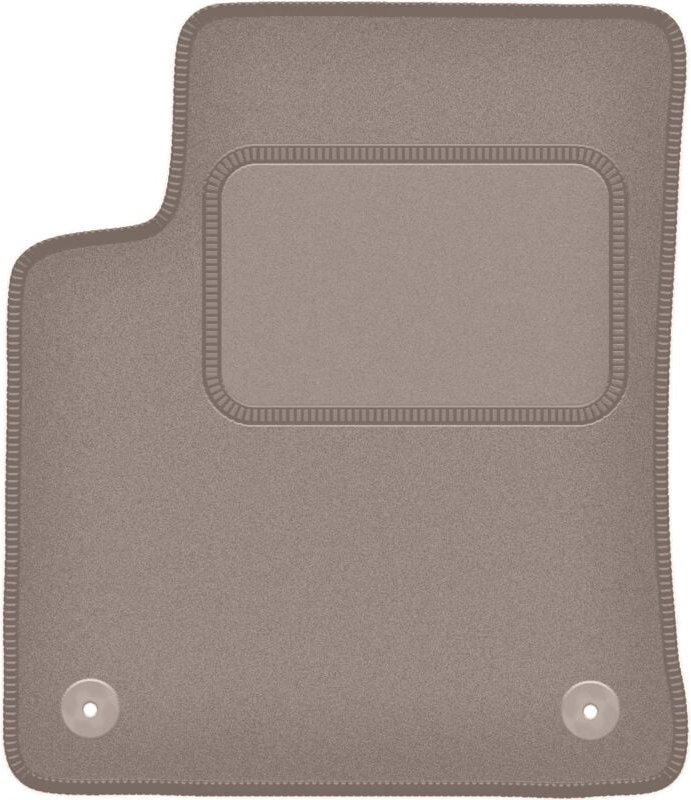 Beige Fahrermatte für: Opel Crossland X Crossover (2017-)