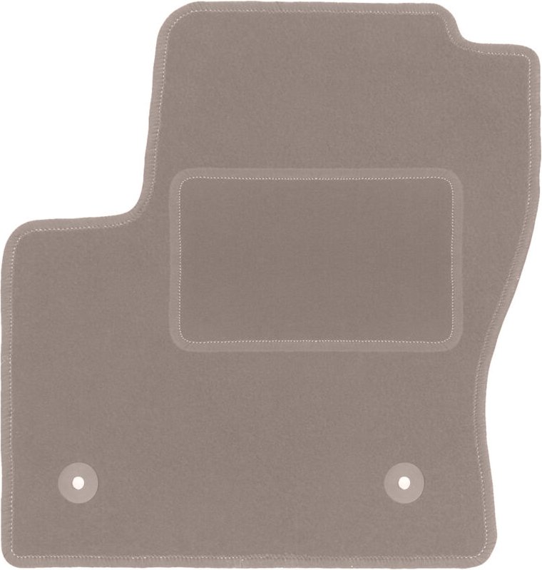 Beige Fahrermatte für: Ford Kuga MK2 SUV (2012-2019)