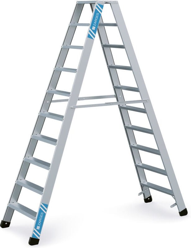 Zarges Bockleiter Seventec B 2x10 Stufen