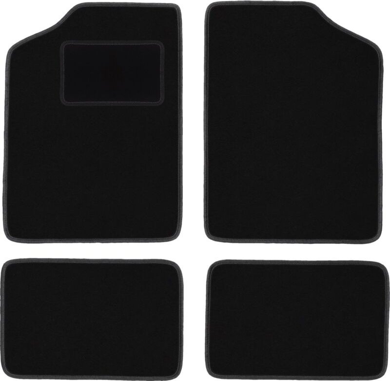 Schwarze Veloursmatten für: Renault 5 Fließheck (1972-1985)