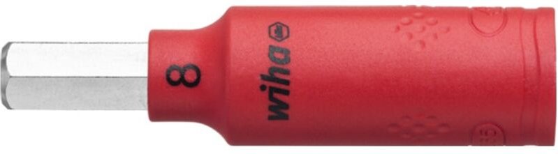 Schraubendrehereinsatz 1/4' Innen-6kt vde 8x65mm - Wiha