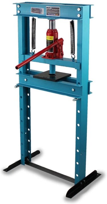 Hydraulische Werkstattpresse 12T Presse Werkstatt Hydraulikpresse Rahmenpresse Dornpresse Tonnen - Bituxx