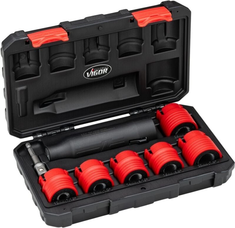 VIGOR Bolzenreiniger, 8-tlg., Anzahl Werkzeuge: 8