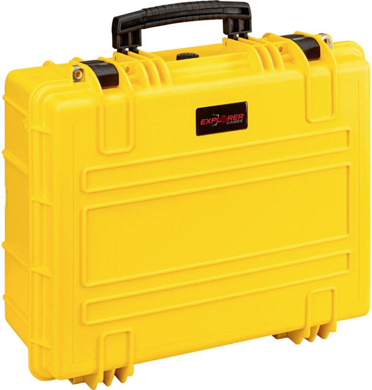 Outdoor Koffer 4820HL.Y yellow with pick & pluck foam (b x h x t) 48 x 37 x 21 cm g - Explorer Cases