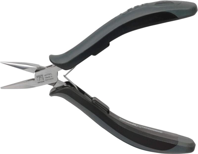 SW-Stahl 40790L Elektronik Spitzzange 130 mm, gerade RaceRX