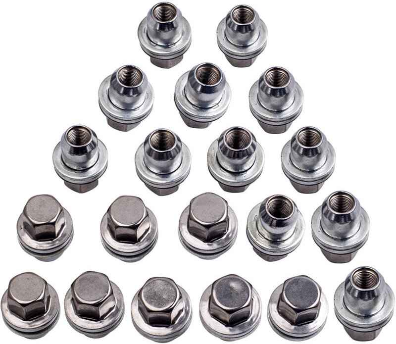 Maxpeedingrods - Muttern for Range Rover Sport new voll Edelstahl Legierung Radmutter RRD50051