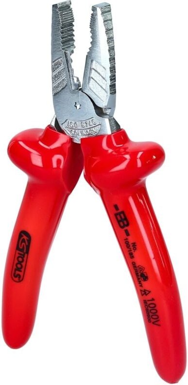 Ks Tools 1000V Kraft-Kombinationszange, 185mm - 117.1275