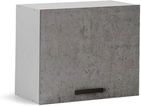 Webmarketpoint - Zementgrauer Überbau-Oberschrank mit Küchentür Cm 60x32xh49