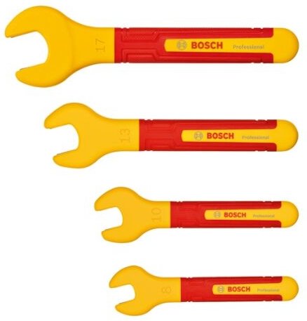 Bosch Werkzeug - VDE-Einmaulschlüssel-Set, 4-tlg. 1600A02NE8