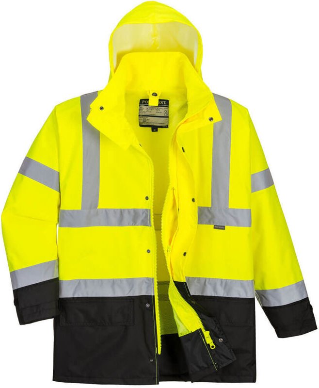 Bicolore Executive 5-in-1 Parka Gelb/Schwarz S