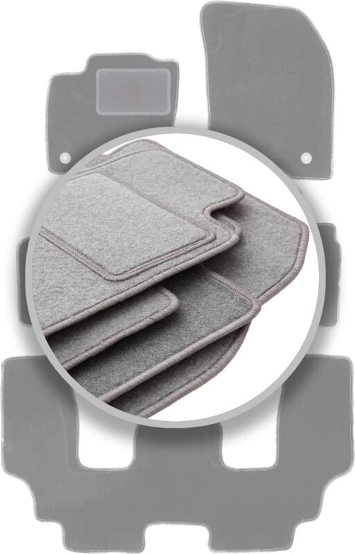 Graue Automatten für: Ford Galaxy MK3 Minivan (2015-)