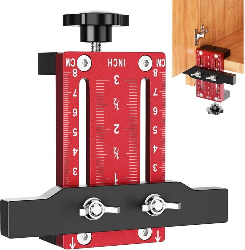 Positionierer für die Installation von Schranktüren, Positionierungswerkzeug für Schranktüren, Positionierungswerkzeug f...