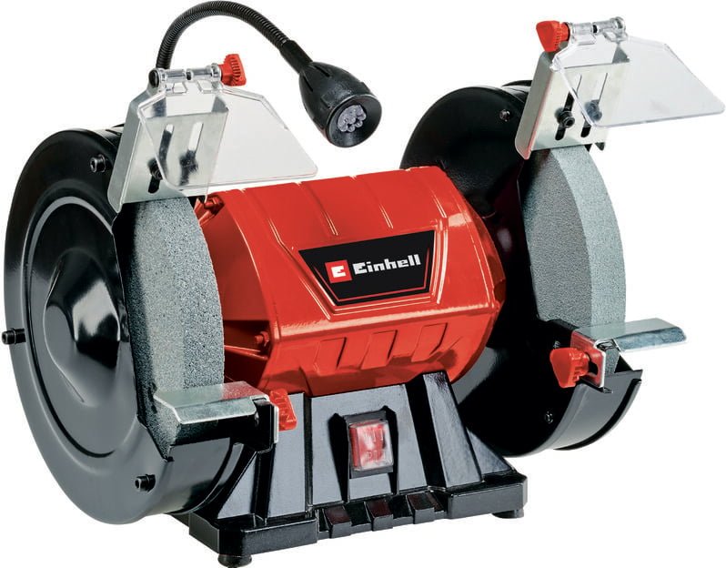 Thumbnail - Einhell - Doppelschleifer tc-bg 200 l (max. 400 w, Ø200xø32x25 mm Schleifscheibe, biegbares Licht, große + verstellbare ...