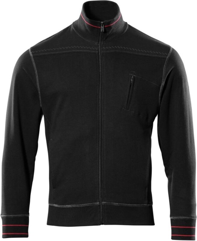 Mascot Sweatshirt CHANIA FRONTLINE mit Reißverschluss 50353 Gr. S schwarz