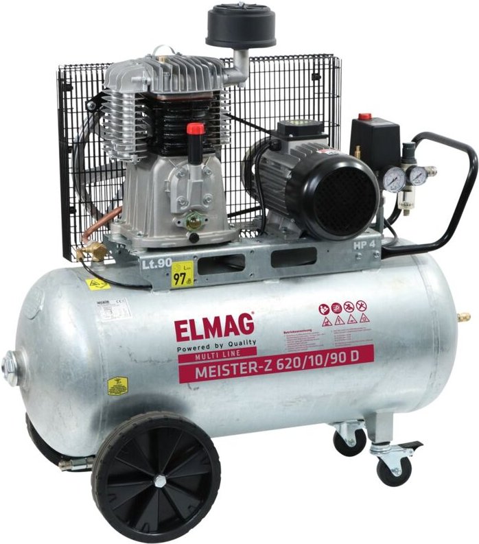 Elmag - Kompressor meister-z verzinkt 520/10/50 d