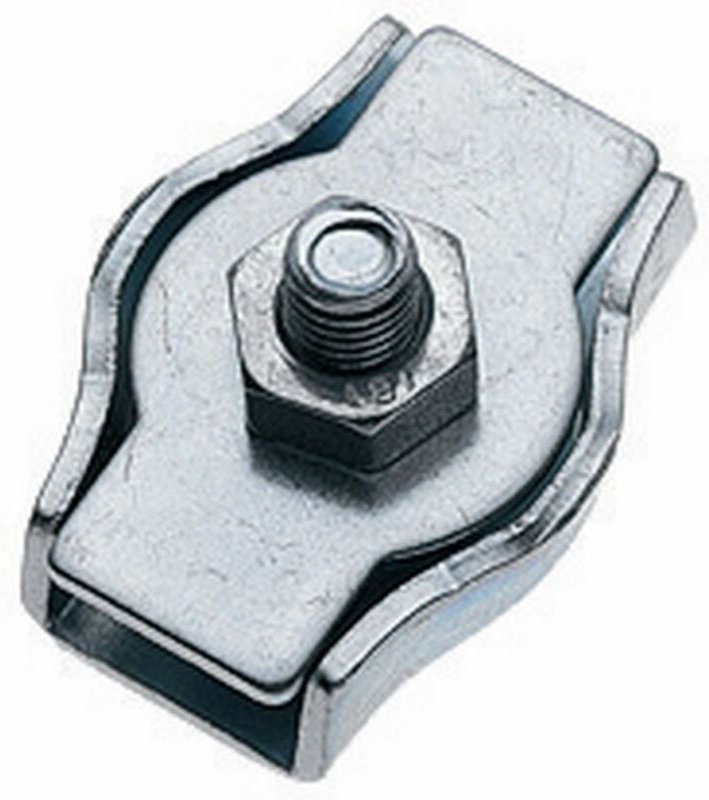 Klemme Simplex für Seile bis 6 mm Riegel & Vorhängeschlösser - Conacord