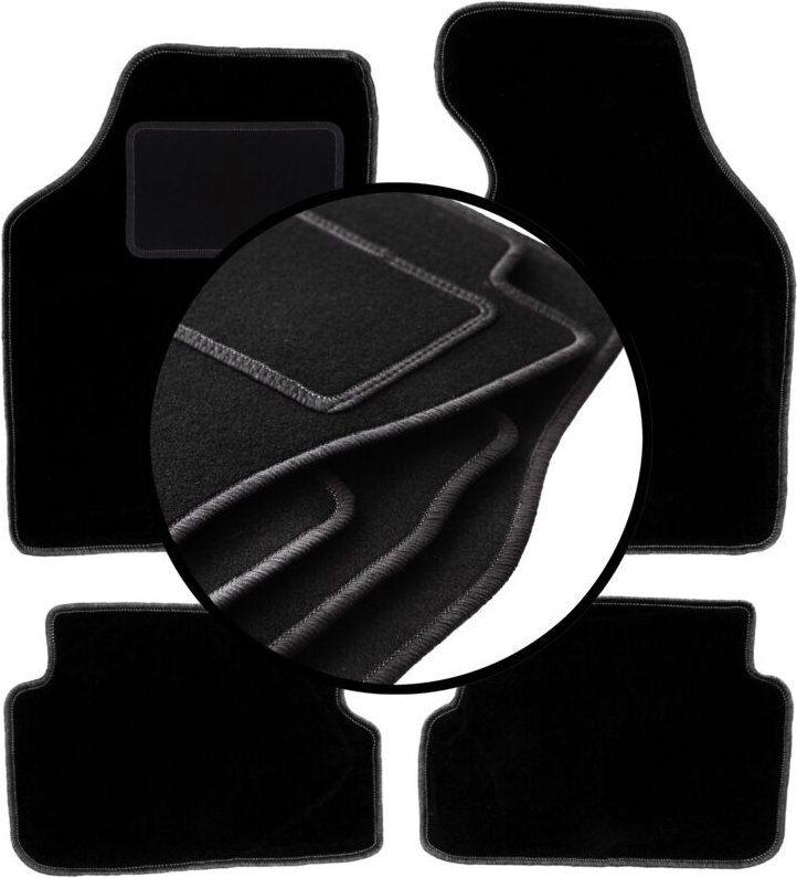 Komplettset Veloursmatten für: Toyota RAV4 II FL 3-Türer (2003-2005)