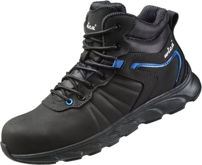 Wica - Sicherheitsstiefel mathi 34330 S3 src Gr. 37 schwarz/blau