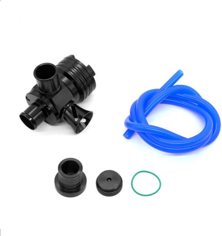 Thumbnail - Für Volkswagen GTI Jetta Für Audi 1.8T 2.7T Blow Off Valve S Diverter Turbo BOV Ablassventil ohne Logo BOV1022, schwarz