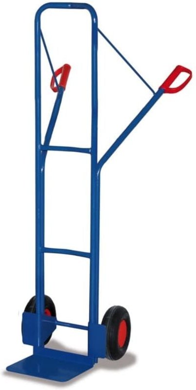 VARIOfit Stahlrohrkarren 250kg Tragkraft 1600mm Höhe Luftbereifung