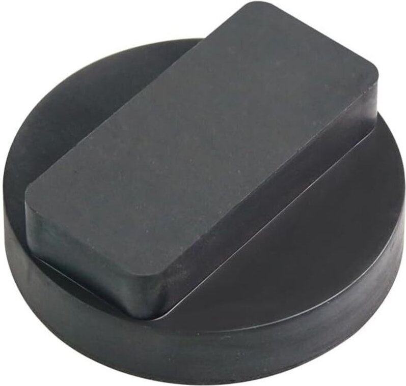 Thumbnail - Bluedeer - Wagenheber Gummiauflage, Gummi Schwarz Hebe Belag Werkzeug Adapter, Unterstellbock Gummiblock, Jack Pad, Komp...